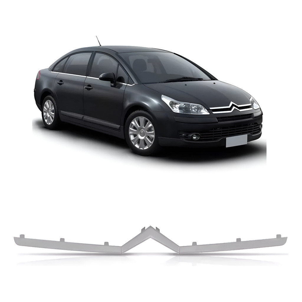 Friso Cromado Capo Citroen C4 Pallas Hatch Sedan Vtr