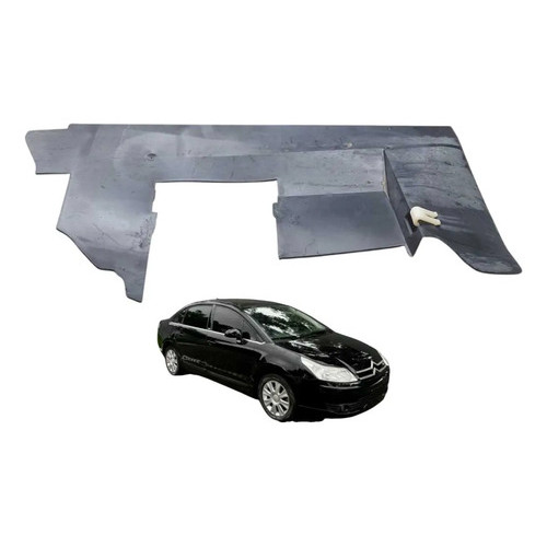 Defletor Direito Radiador Citroen C4 Pallas 2.0 2009 Aut Preto