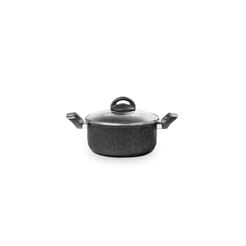 Caçarola com Tampa Brinox Ceramic life Suprema Ø20CM 2,65 L Preto