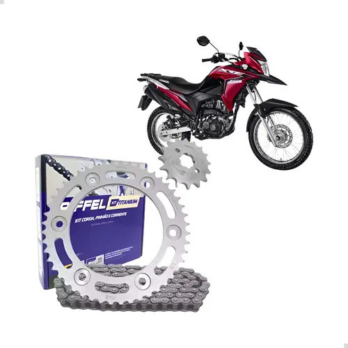 Relação Riffel Original Honda Nxr Bros 160 / Xre 190