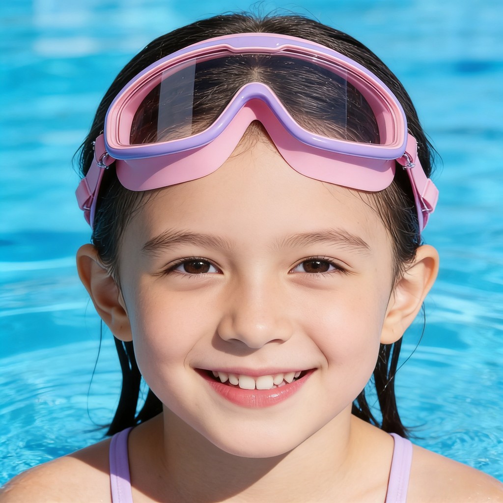 Óculos De Natação Infantis Com Protetor De À Prova D'água , Antiembaçante E HD Para Meninos Meninas em Oferta na Shopee