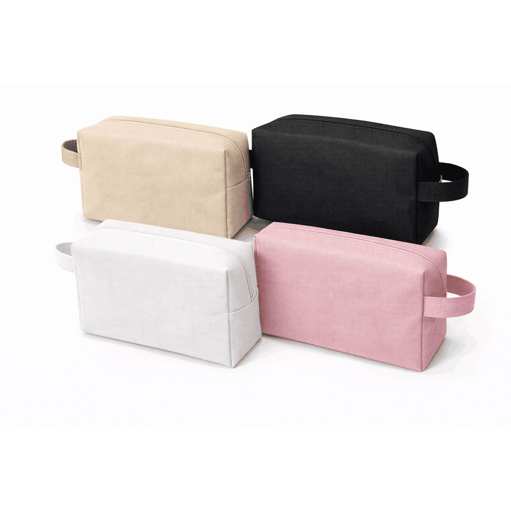 Kit De Necessaire Premium com Alça Sem Estampa Para Personalizar Brinde