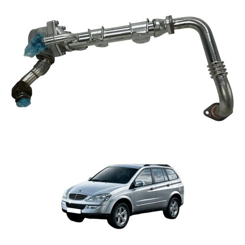 Cano Tubo Resfriador Valvula Egr Ssangyong Kyron 2011 2012
