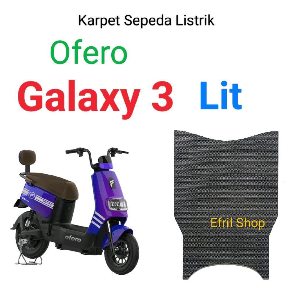 Fita De Bicicleta Elétrica Galaxy 3 MATERIAL De Borracha Ofero Lit Preto