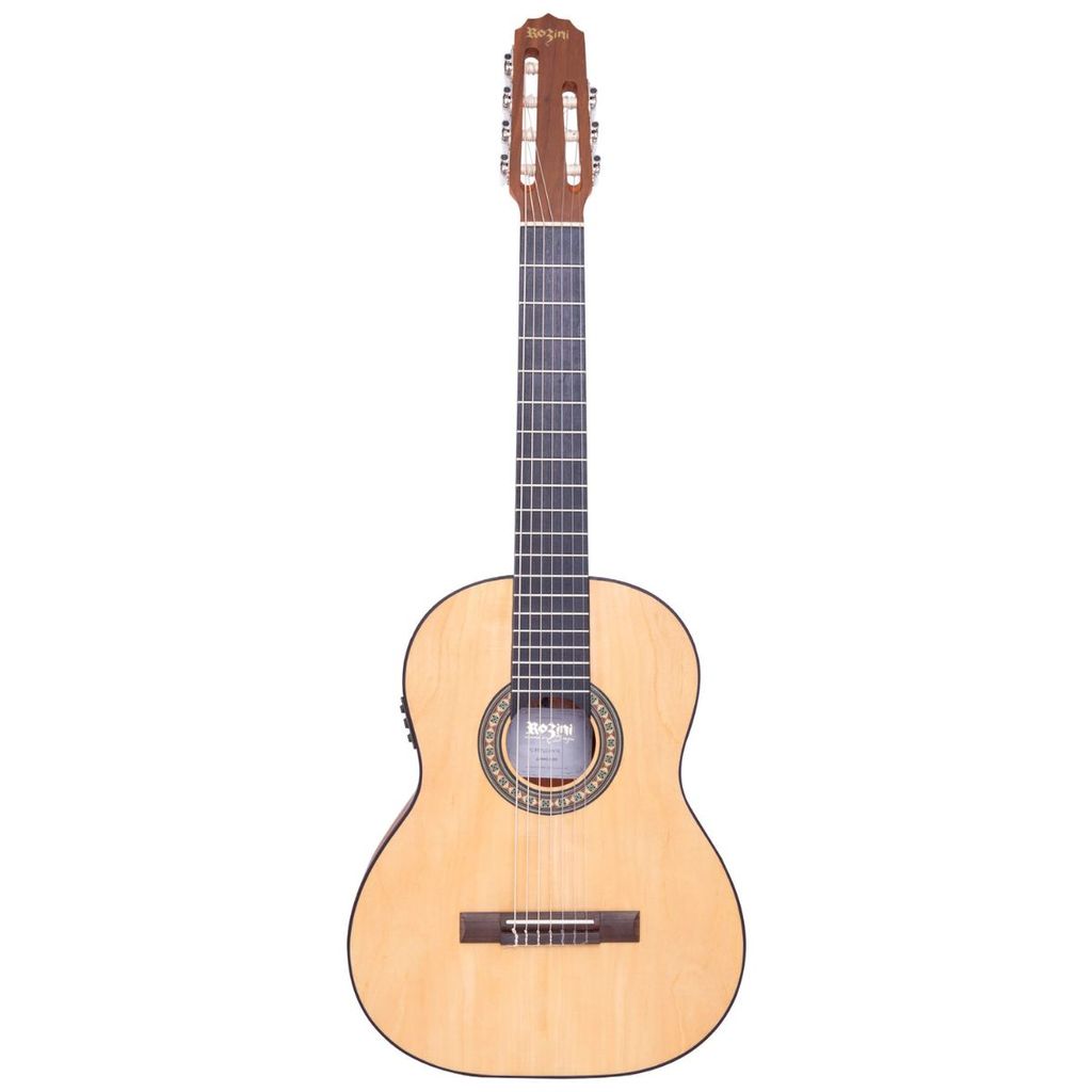 Violão Rozini 7 Cordas Eletroacústico RX207.EGC.F.I Fosco Nylon