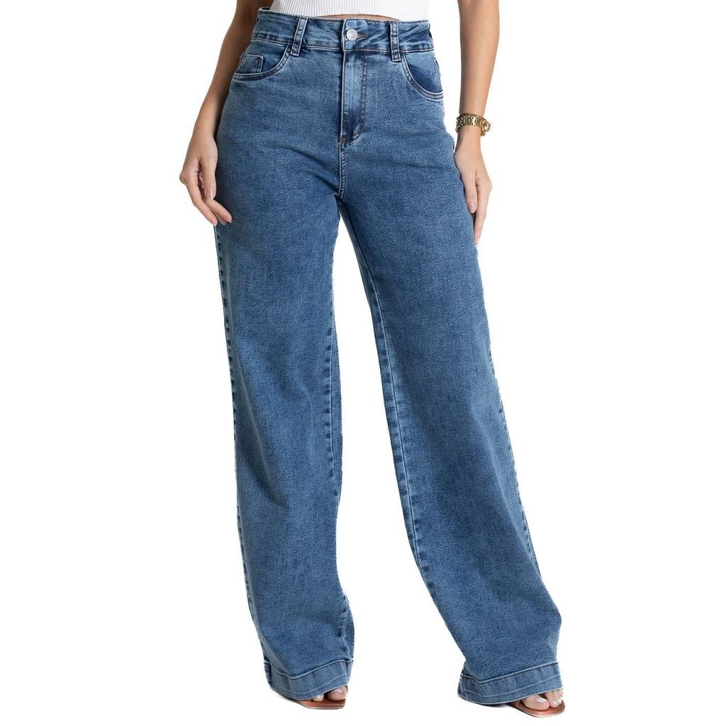 Calça Jeans Sawary Wide Leg - 281735