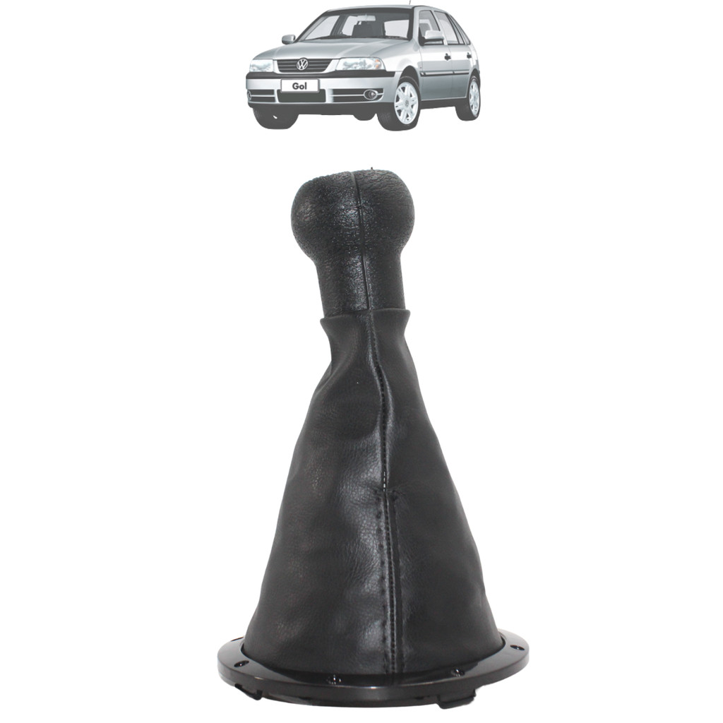 Coifa + Manopla Gol G3 1999 2000 2001 2002 2003 2004 2005 Preto C/Aro Preto
