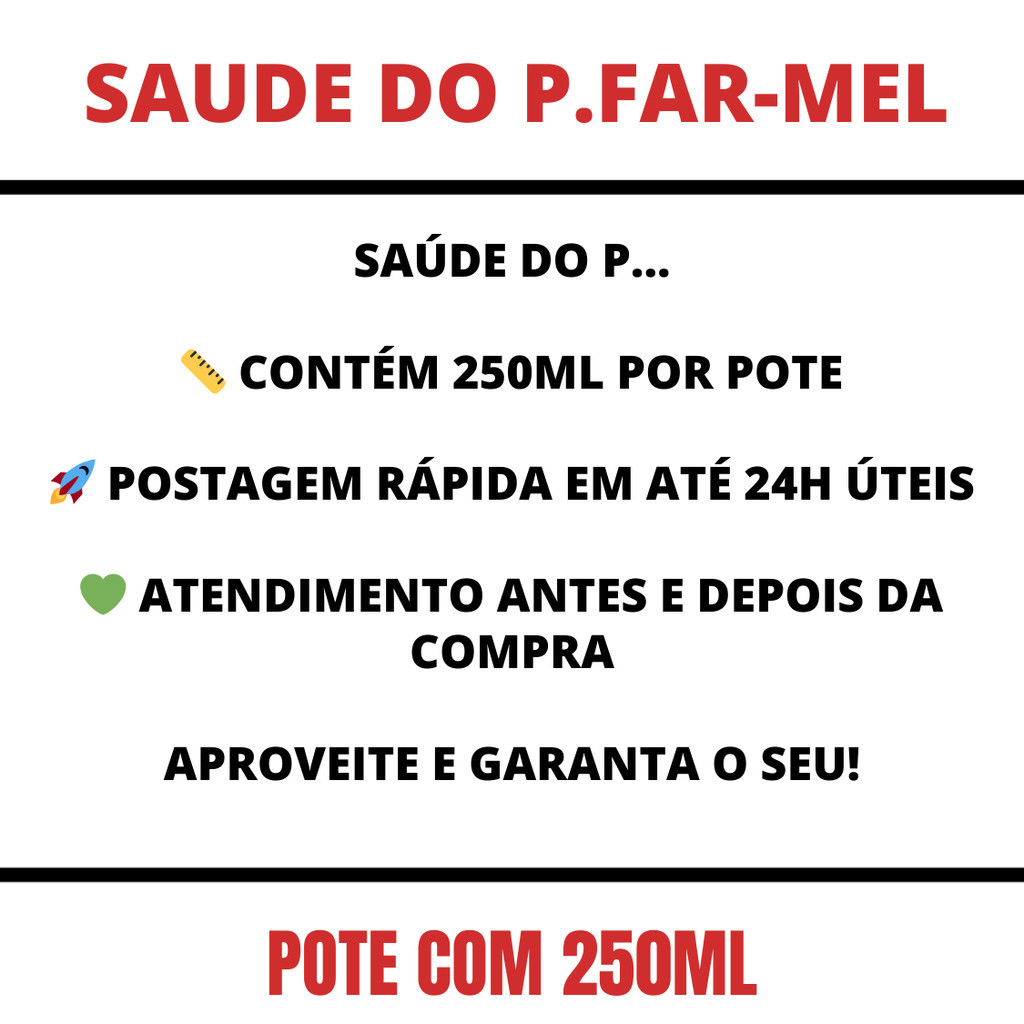 Detalhes do 12 Saúde do .P. - farmel - 250ml