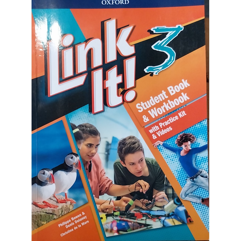 LIVRO, LINK IT ! 3, STUDENT BOOK & WORKBOOK, PHILLIPPA BOWEN, DENIA DELANEY, OXFORD