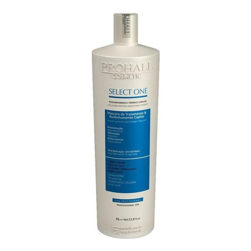 Select One Prohall Sem Formol Original Escova Progressiva 1 Litro