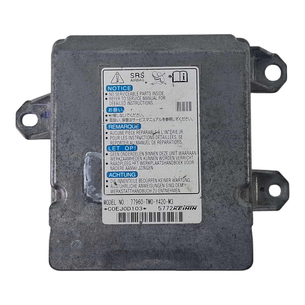 Módulo Airbag Honda Keihin City 2009/2012 77960Tm0y420m3