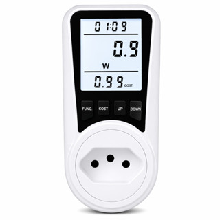 Medidor de Consumo de Energia Digital Monitore e Reduza sua Conta de Luz Medidor de KWh Wattímetro Bivolt em Oferta na Shopee