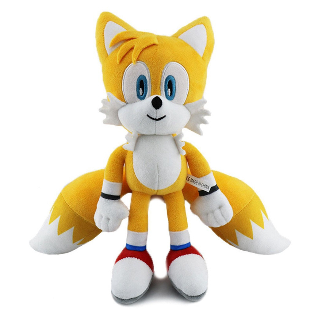 Boneco de Pelúcia Sonic The Hedgehog Shadow Amy Rose Knuckle Tail Suave Para Crianças GOU2