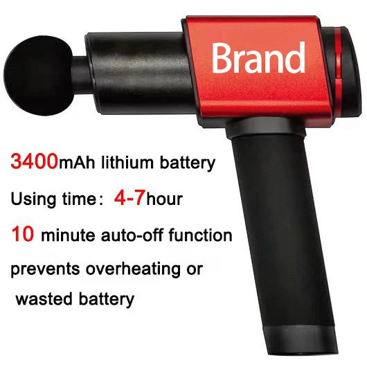 6 Velocidade Co Iguração Melhor Lcd Esportes Fáscia Elétrica Portátil Fitness Sem Fio Tecido Profundo Percussão Massage — R$ 1.279,79 em Shopee