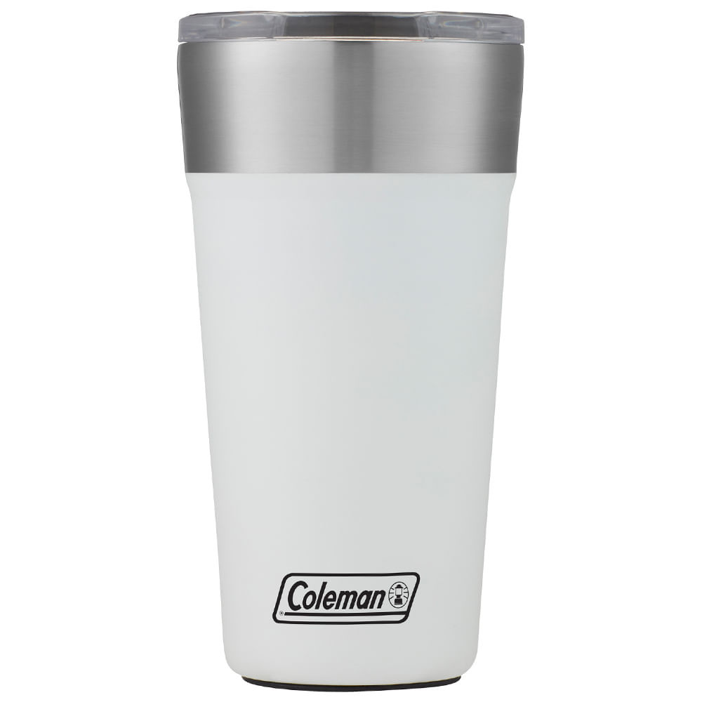 Copo Térmico com Tampa 600ml Branco Coleman