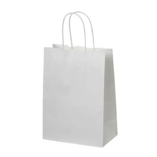 100 Sacolas Coloridas Papel Kraft Ecológico Sustentável Com Alças Tamanho M em Oferta na Shopee