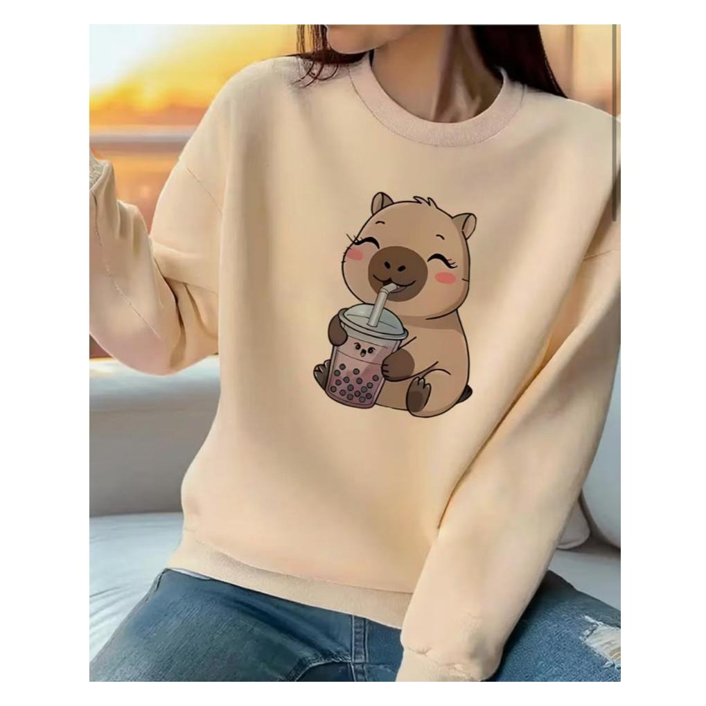 Blusa Feminina De Frio Moletom Grosso Feminino Inverno Casual Moda Premium Grosso Confortável