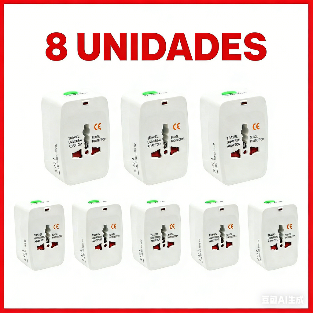 Atacado Kit 6/7/8 Adaptor International All-in-one Adaptador Universal TomadaS