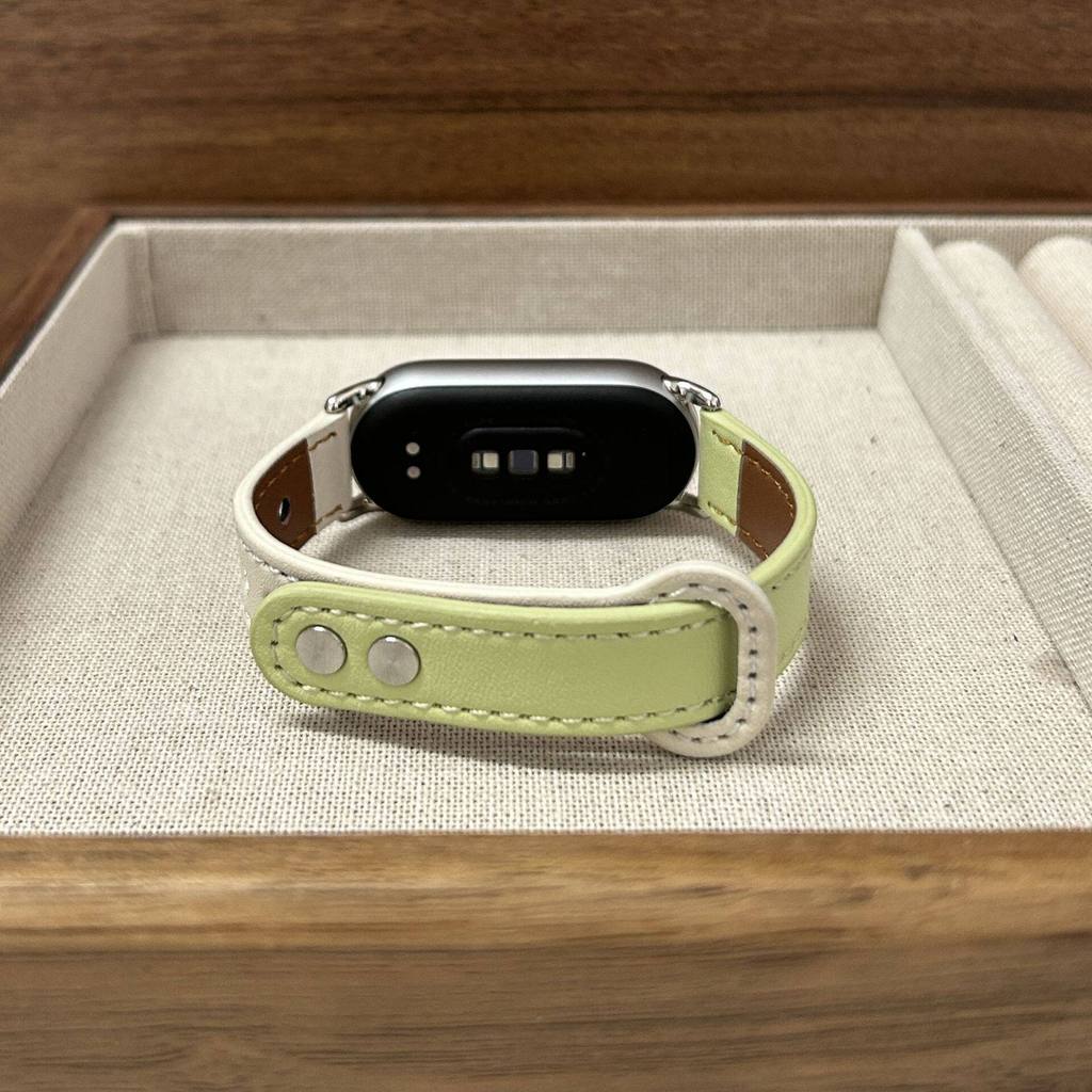 Adequado para xiaomi Mi Band 9 cinta cor combinando fina fivela dupla xiaomi 10/