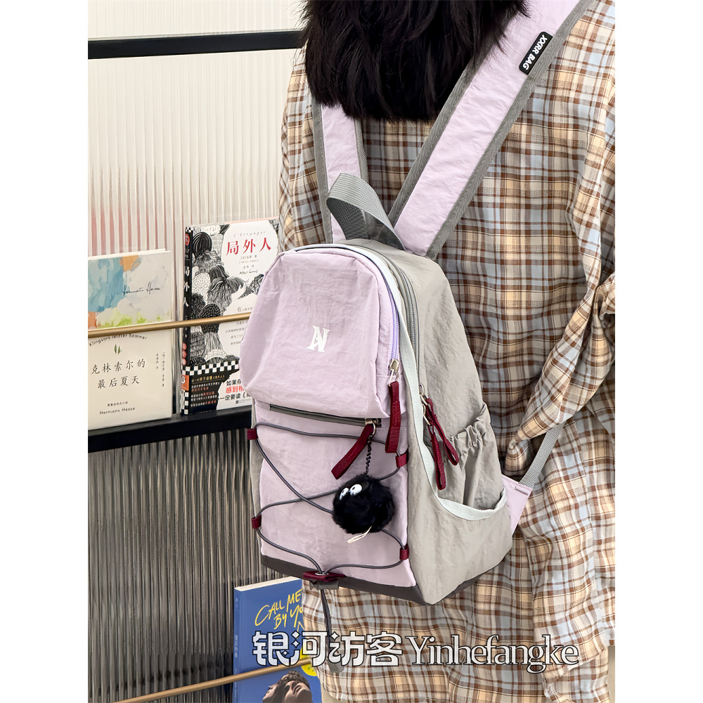 Viagem ao ar livre mochila feminina leve lazer escalada tamanho pequeno mochila homens caminhadas ciclismo esportes saco