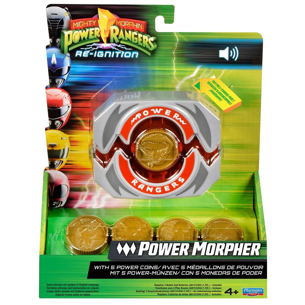 Morfador com Moedas do Poder - Power Rangers Re-Ignition em Oferta na Shopee