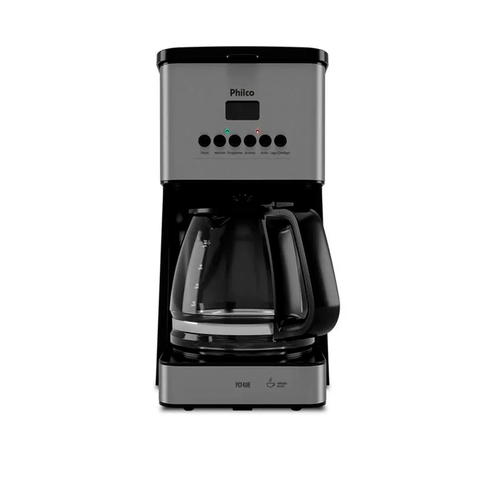 Cafeteira Philco 1000w Painel Digital Pcf40b Preto Inox 127v em Oferta na Shopee