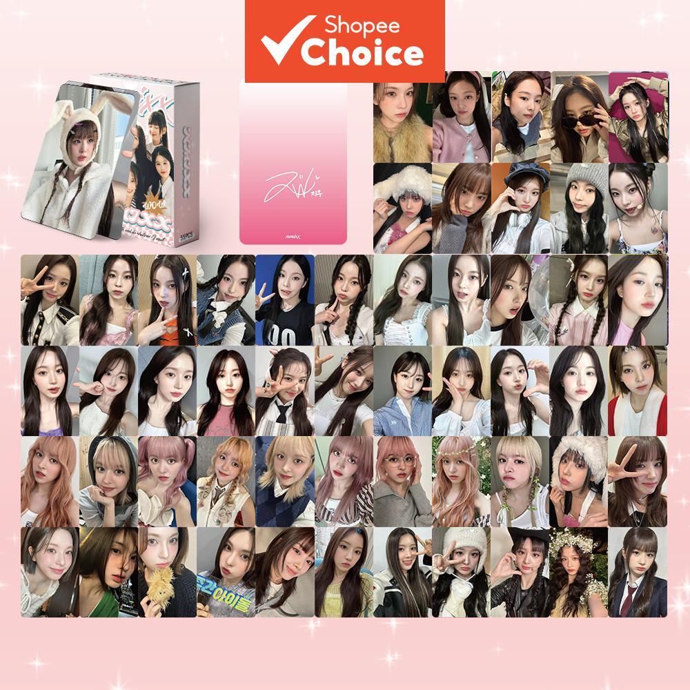 Cartão Lomo Do Grupo Feminino Kpop 55 Unidades Ventilador Colecionáveis Decoração De Diário