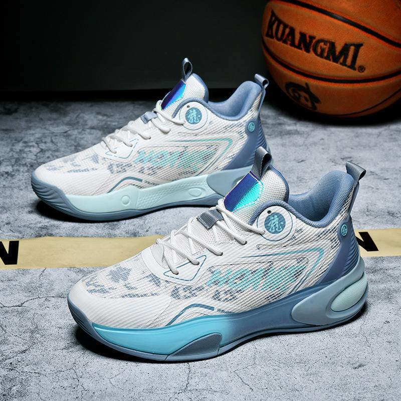 Tênis de basquete sapatos masculinos verão 2025 novo estilo sapatos esportivos respirável juventude tênis masculino prát