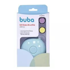 Kit Lixa de Unha Elétrica com 6 Lixas Bebê - Buba Original