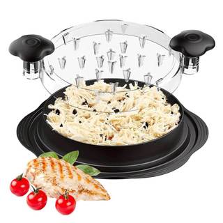 Triturador Desfiador Moedor de Frango Carne Processador de Alimentos Legumes Verdura Manual Cozinha Casa Restaurante