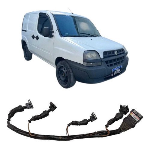 Chicote Dos Bico Motor Fiat Doblo Rontan Amb 2003 Original