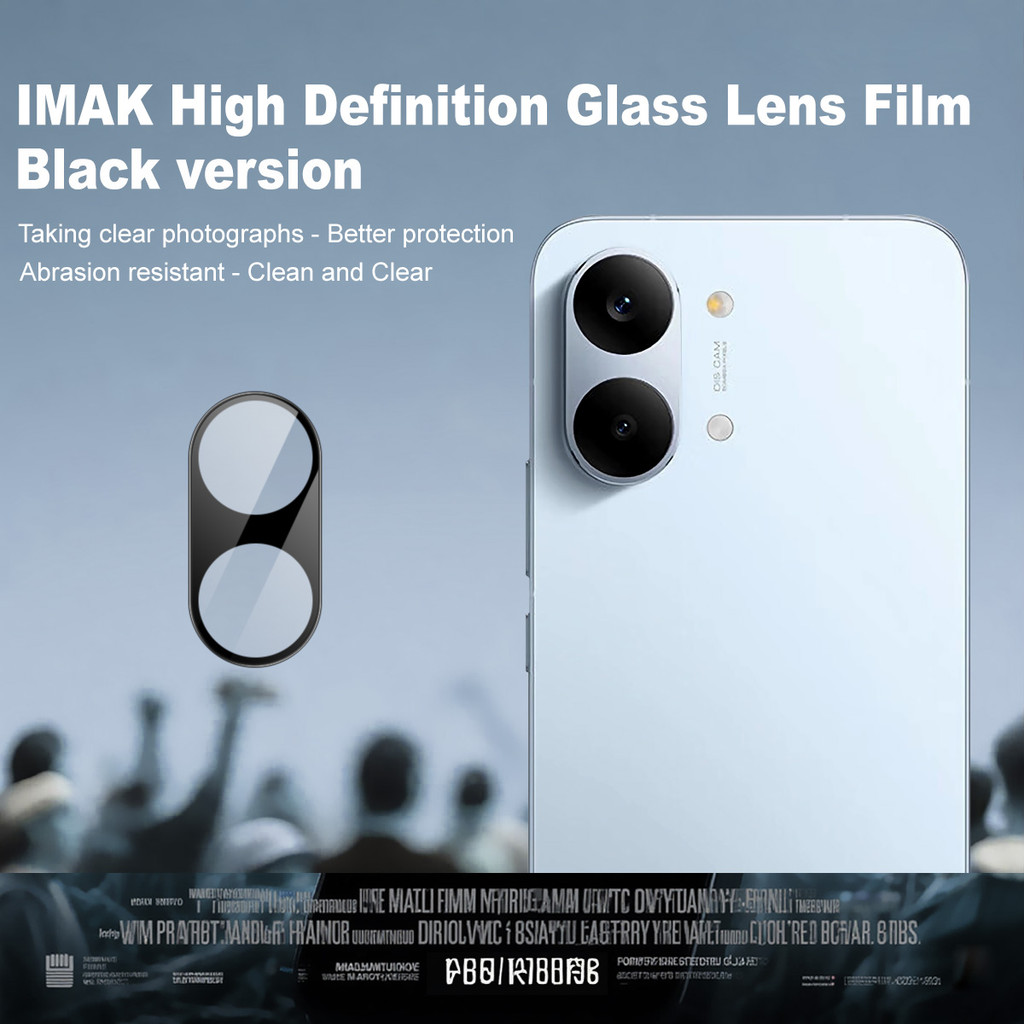 IMAK Película Lente Câmera Para POCO X8 Pro Max / Redmi Turbo 5 5G Filme Protetor De Câmera