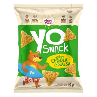 YO SNACK  CEBOLA E SALSA - NHAMI MAMI 40G em Oferta na Shopee