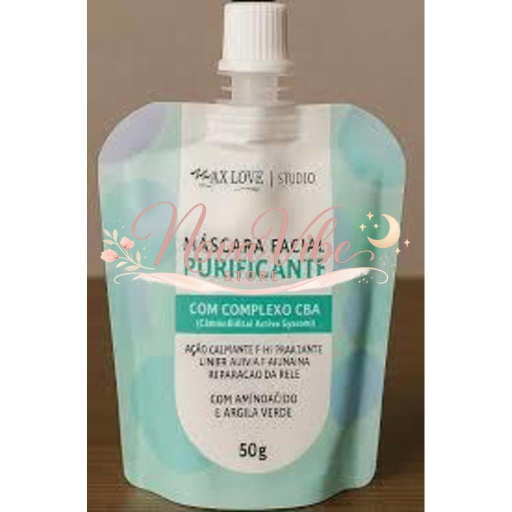 (V)Máscara Facial Purificante Max Love Complexo CBAOJSS4Q8F