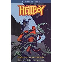 HELLBOY 1 - SEMENTES DA DESTRUICAO autor MIKE MIGNOLA E JOHN BYRNE