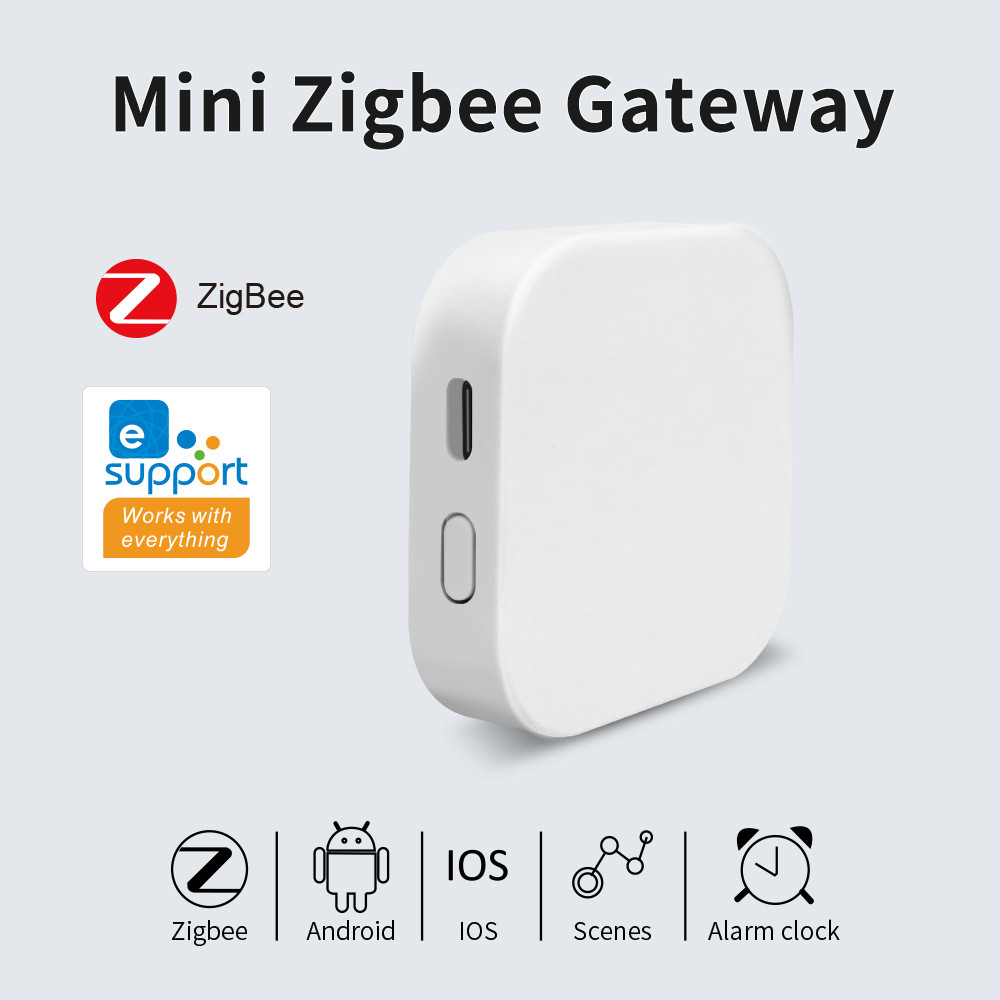 Lincukool Mini Gateway De Casa Inteligente Sem Fio Zigbee3.0 Hub Suporte Plataforma Ewelink Para Sistema De Baixo Custo