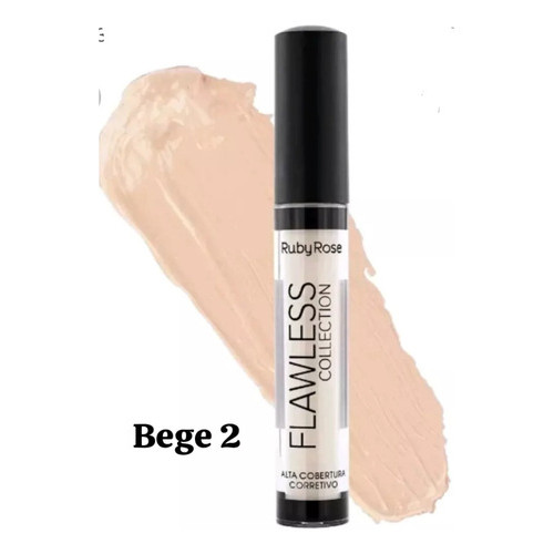 Corretivo Liquido Flawless Collection Ruby Rose Tom Bege2