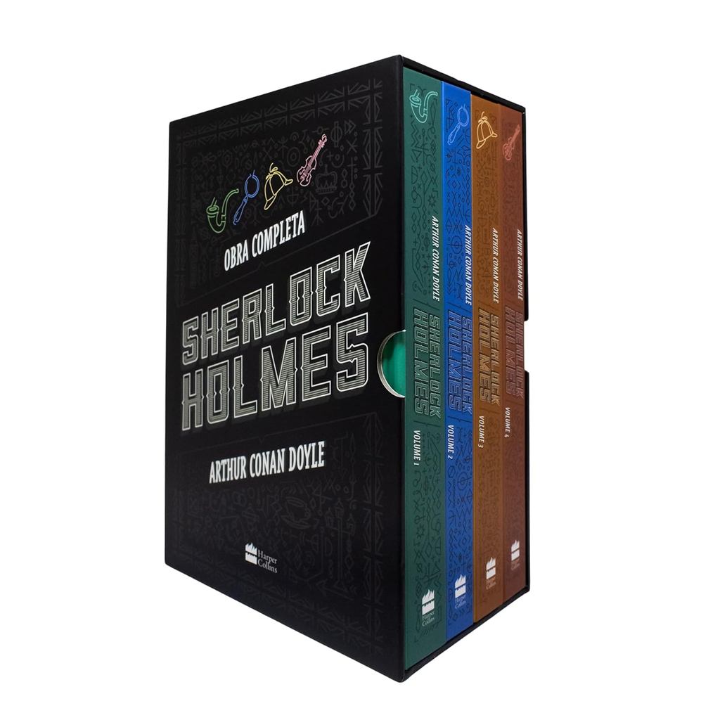 Box Sherlock Holmes | Obra completa | Capa Dura | Arthur Conan Doyle em Oferta na Shopee