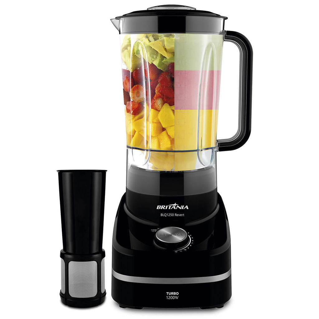 Liquidificador Britânia Revert Turbo BLQ1250P 1200W em Oferta na Shopee