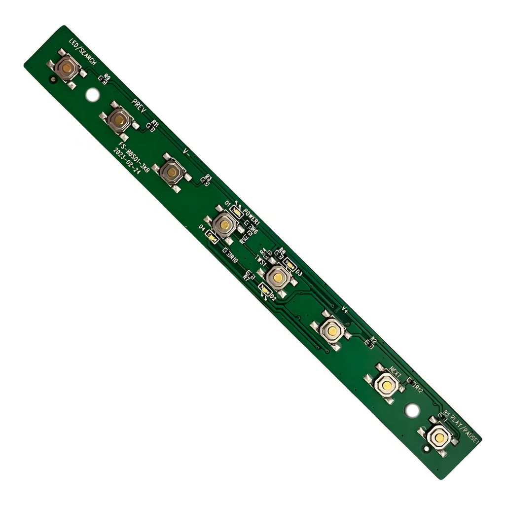 Placa Botoes De Comandos Caixa De Som Aiwa Aws-bbs-01b