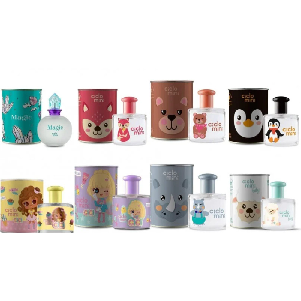 Ciclo Mini Deo Colônia 100mL - Escolha a Sua