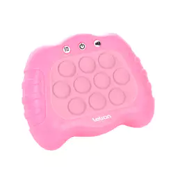 Jogo Pop it Rosa Letron - Brinquedo educativo com ativação sensorial Leo&Leo Leonora - 91901