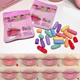 Conjunto De Mini Batom Cápsula De 8 Cores Magic Casa Bálsamo Labial , Hidratante E W2g3 em Oferta na Shopee