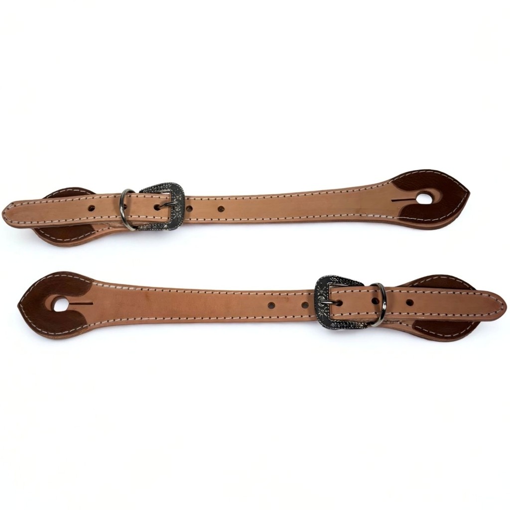 Correia Couro Para Espora Reforcada Selaria Country Original