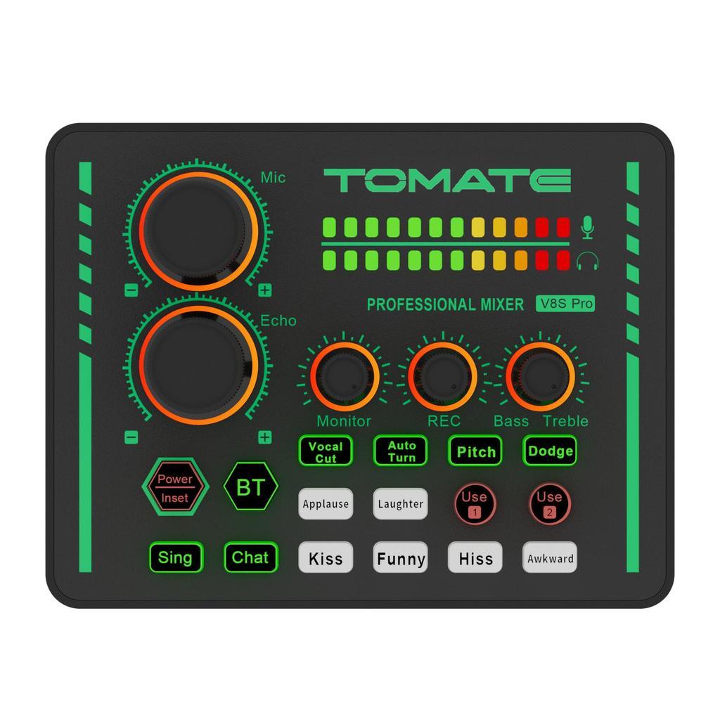 Mesa de Som Digital Tomate MPS-004 Interface Áudio USB em Oferta na Shopee