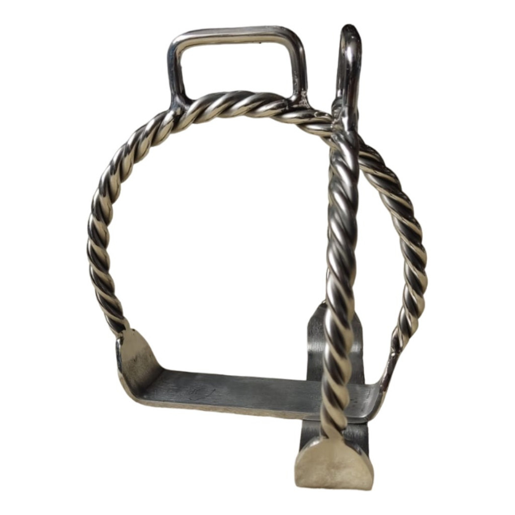 Par Estribo / Estrivo De Inox Para Arreio / Selaria