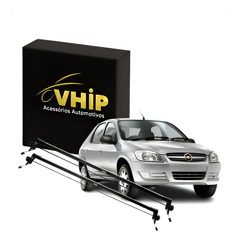 Rack Com Fixação Na Porta Chevrolet Prisma 1.0 1.4 8v 2006 2007 2008 2009 2010 2011 2012