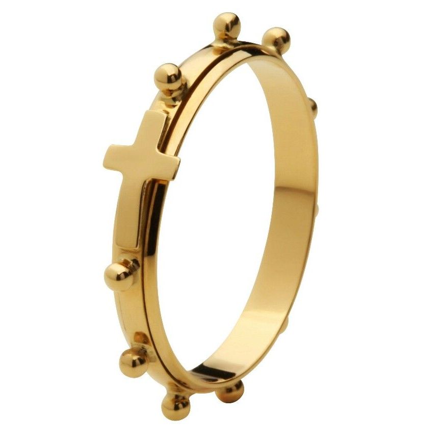 Anel de ouro 18k Terço Planetario