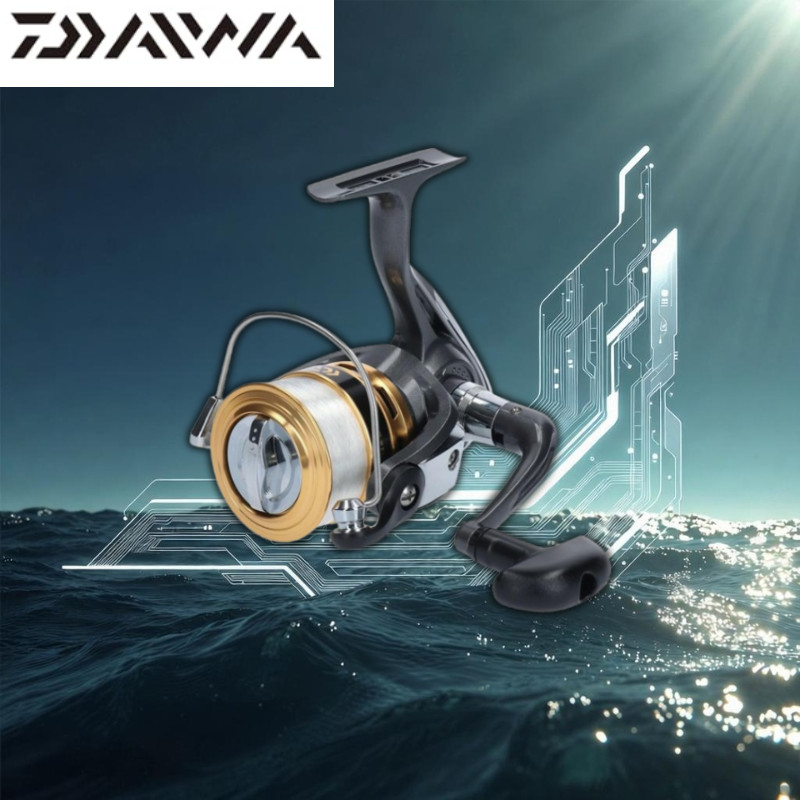 DAIWA Spin Fishing Reel with Line - Model 16 Joynas (2016 Version)