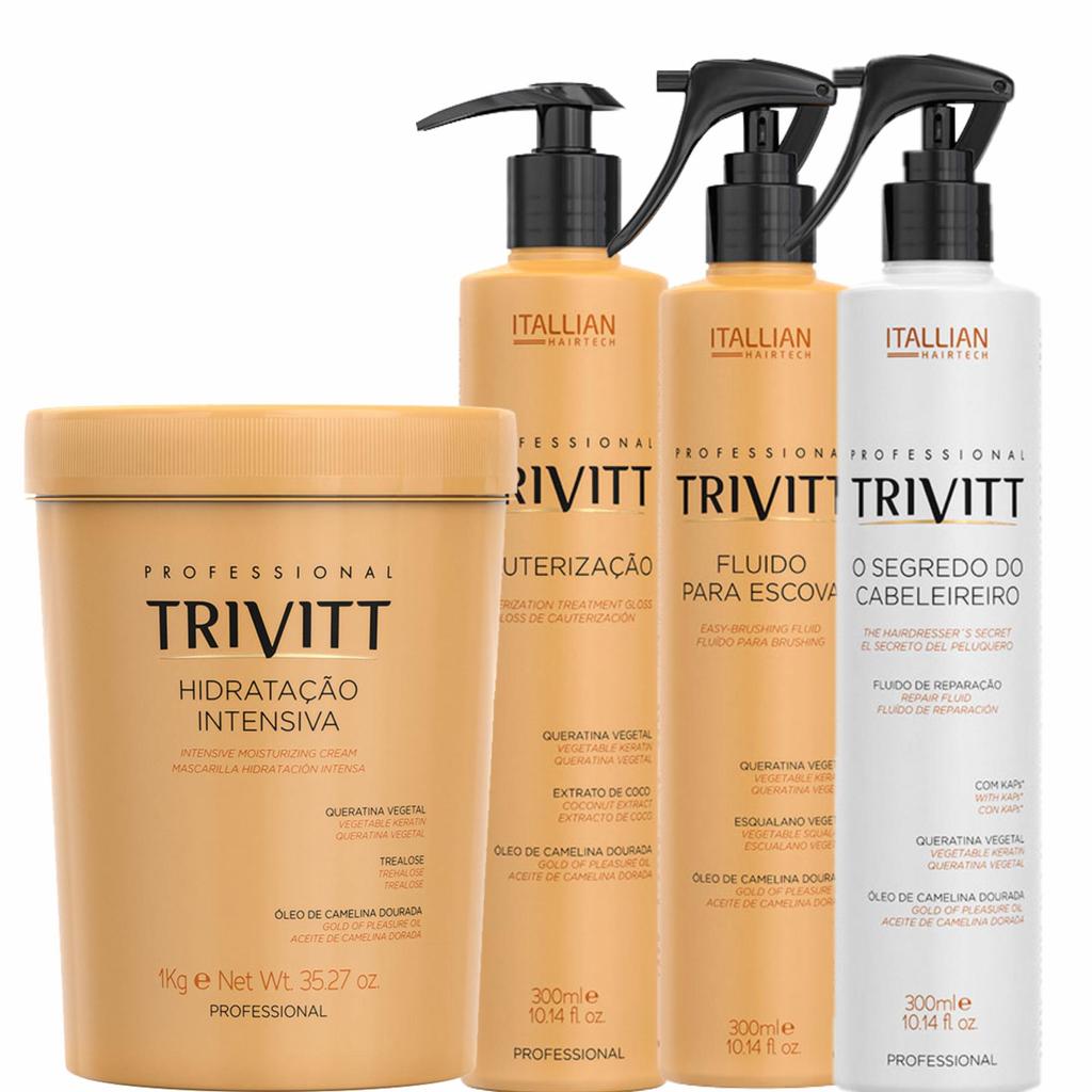 Trivitt Hidrataçao, Cauterizaçao, Fluido E Segredo Cabeleireiro